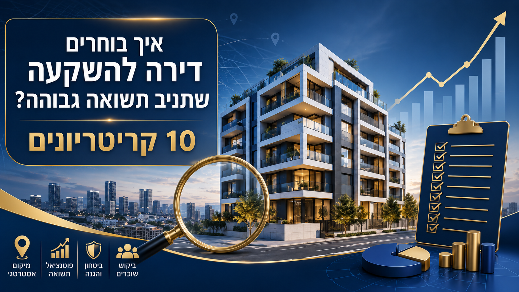 איך בוחרים דירה להשקעה