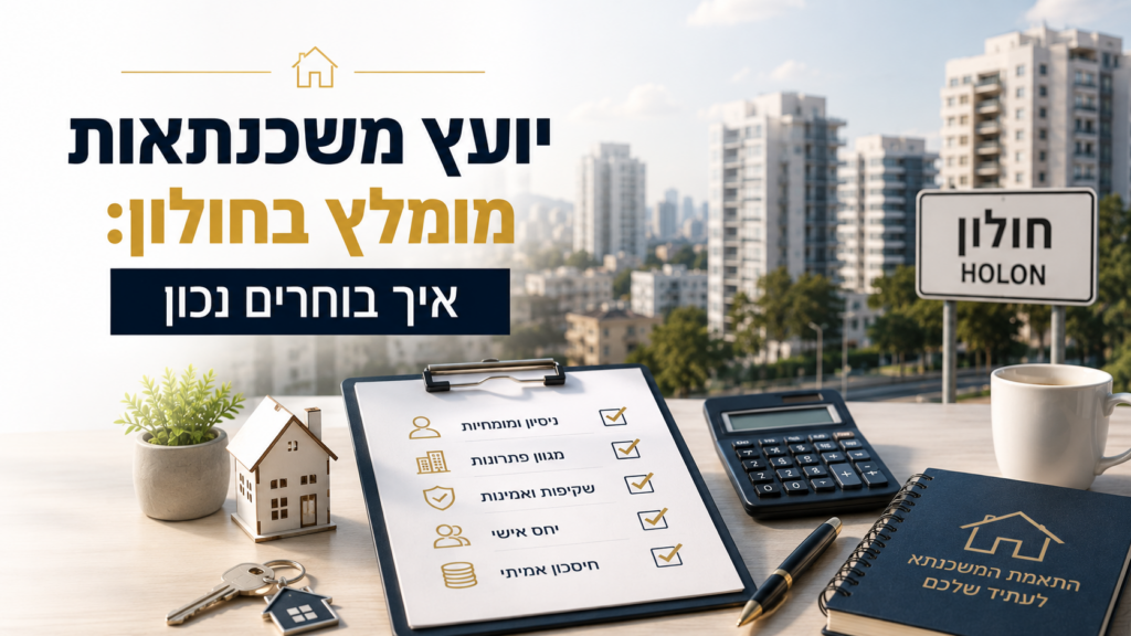 יש עובדה אחת שמשקיעים בחולון מגלים מאוחר מדי: ברוב העסקאות בעיר, שכר הדירה לא מכסה את ההחזר החודשי. דירת 3 חדרים ממוצעת בחולון, במחיר של כ-1.92 מיליון שקל עם מימון של 50%, מניבה תזרים שלילי של כ-3,000 שקל בחודש. כלומר - אתם משלמים מהכיס כדי להחזיק את הנכס, בהמתנה לעליית ערך.