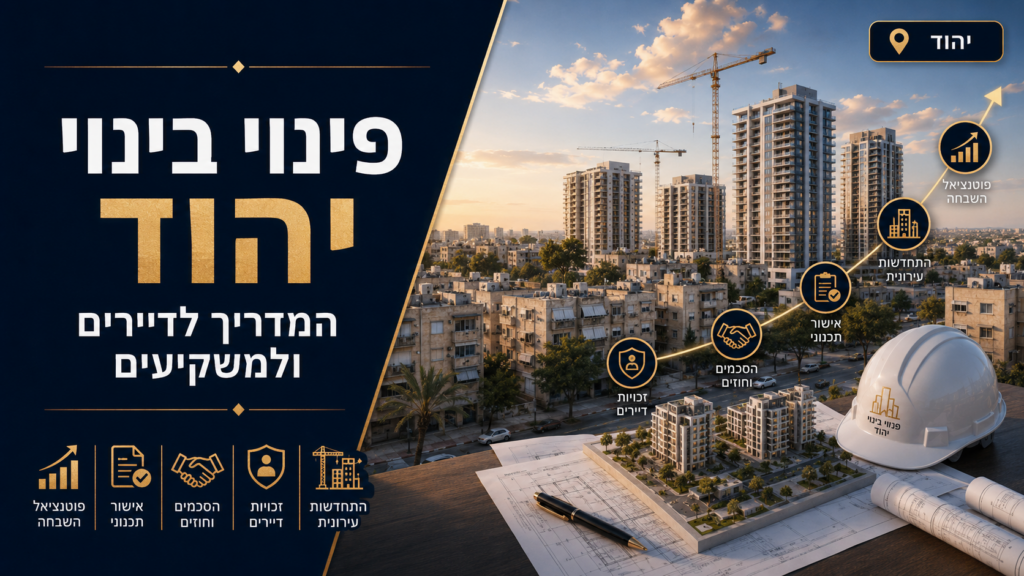 פינוי בינוי יהוד