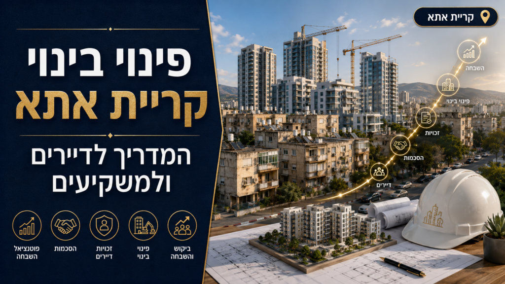 פינוי בינוי קריית אתא