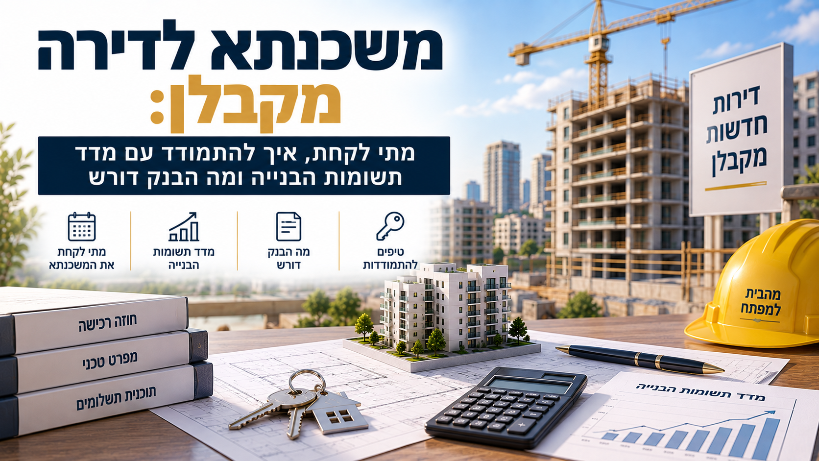 משכנתא לדירה מקבלן