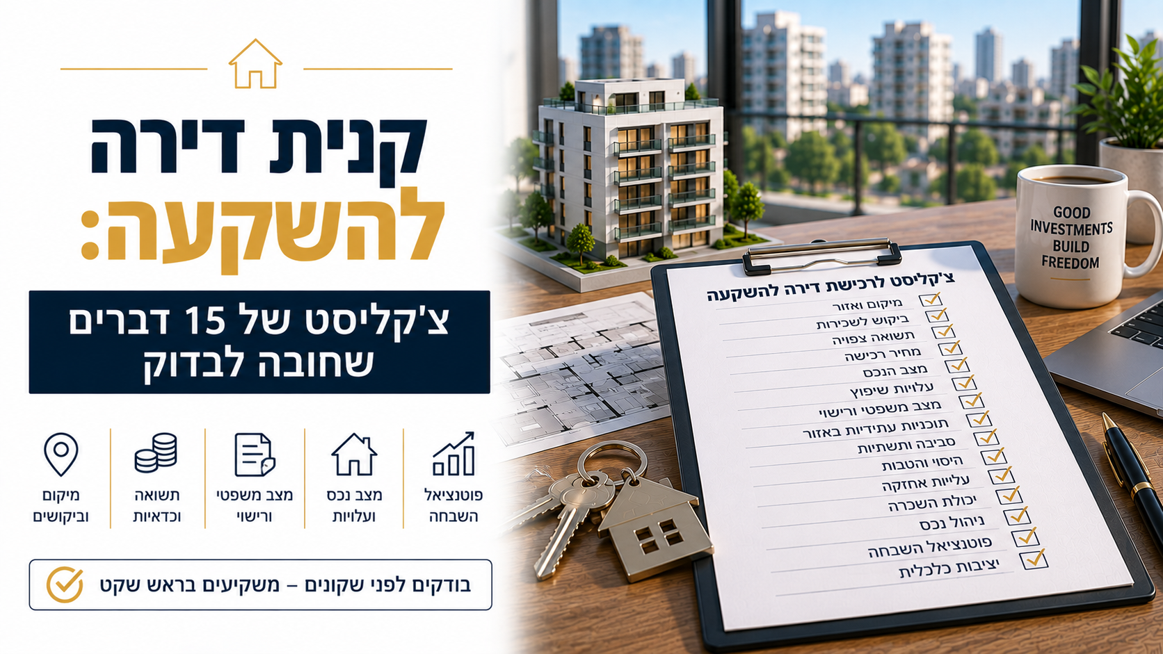 קניית דירה להשקעה