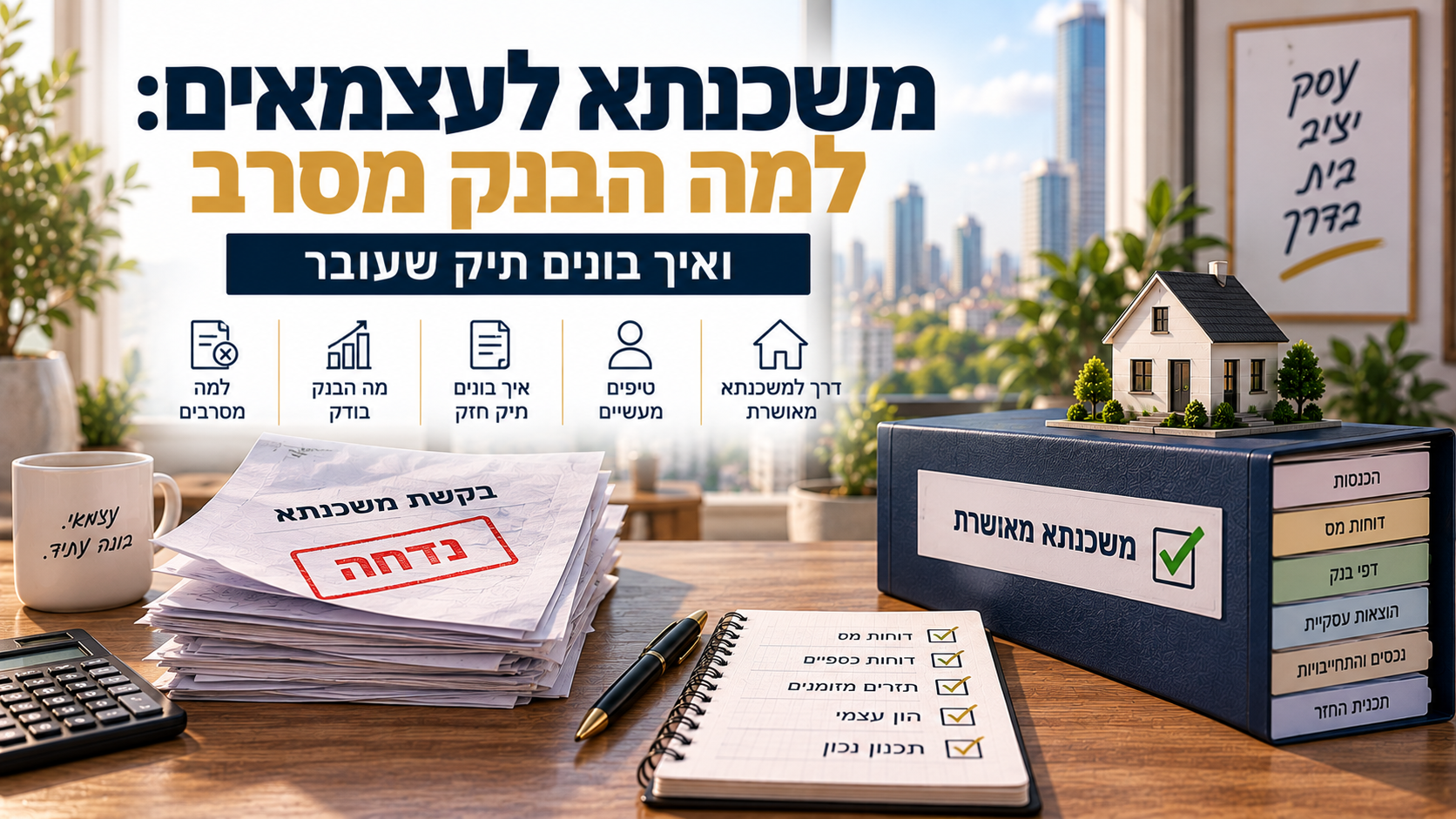 משכנתא לעצמאים